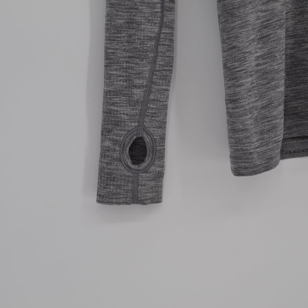 Lululemon Swiftly Tech Long Sleeve Crew Top Slate Grey White Running Women's 6 - Picture 6 of 8